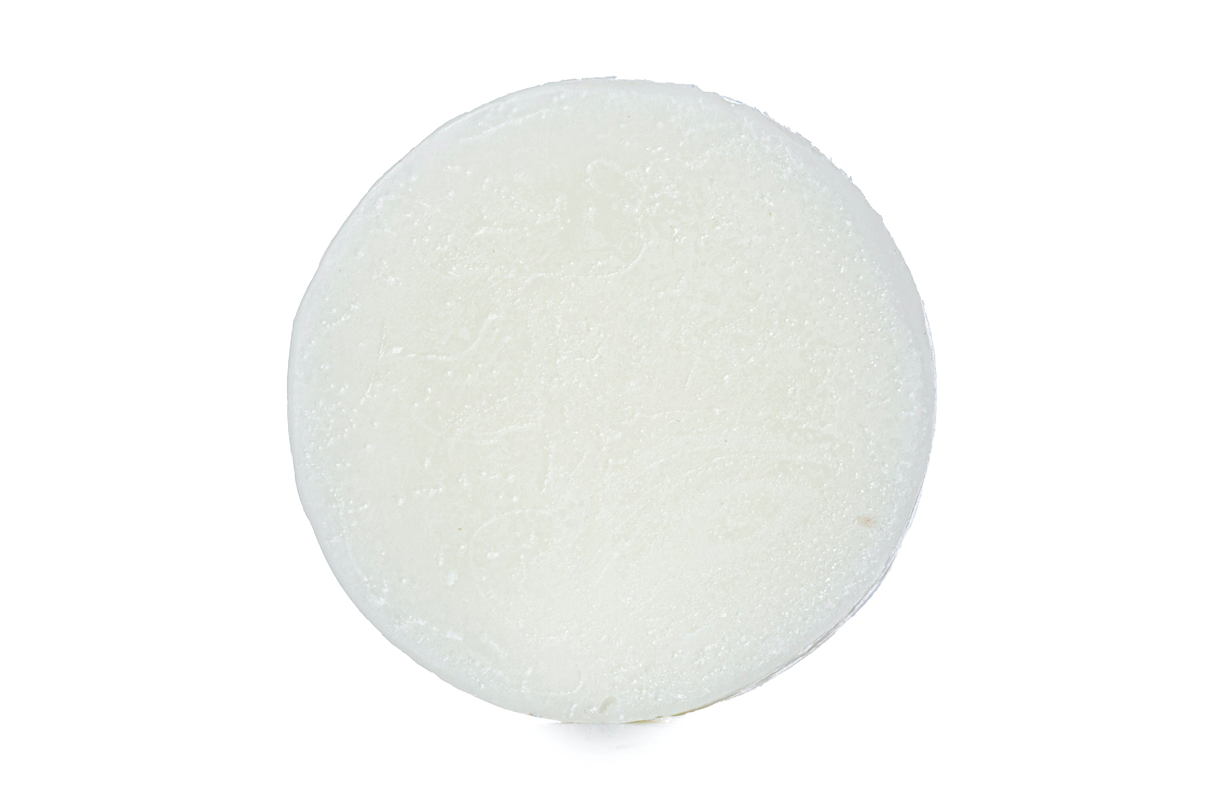 OMG Milk Bath Conditioner Bar. Creamy white colored bars with nutty notes of Almond extract, creamy coconut and sweet vanilla. Ultra condensed solid hair conditioner bar weights 1.4oz, gives approx. 45 applications. Paraben and phthalate free, vegan and made with certified clean ingredients.